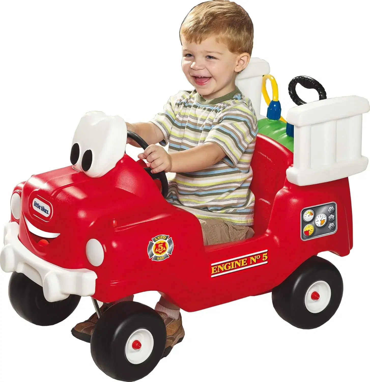Little Tikes Spray & Rescue Fire Truck Ride-On (2+ Years) - toy product image
