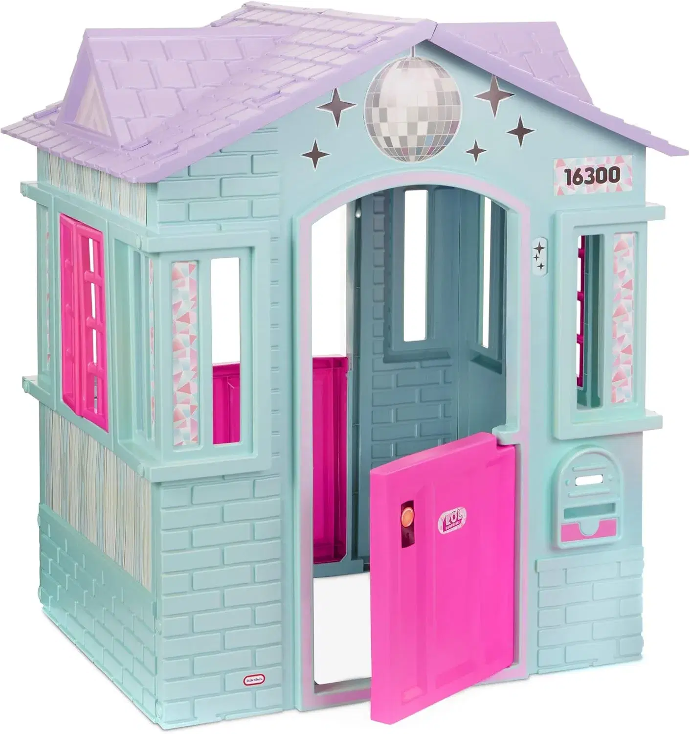 Little Tikes LOL Surprise! Winter Disco Cottage Playhouse (Ages 2-4) - toy product image
