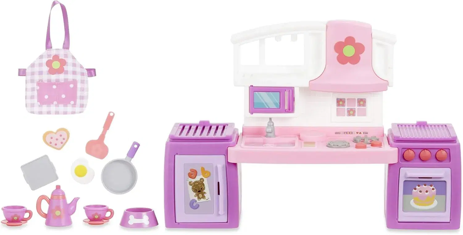 Little Tikes Lilly Tikes Cook & Bake Kitchen (Ages 3+) - toy product image