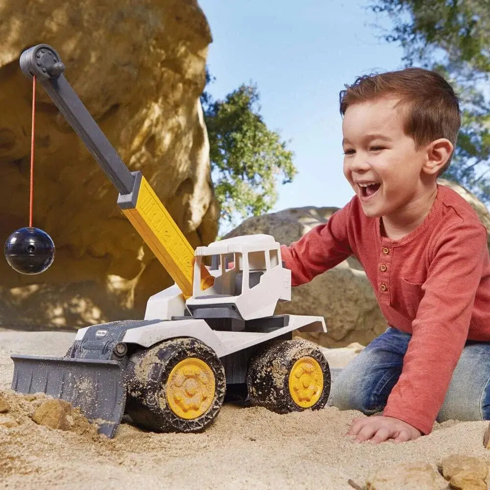 Little Tikes Dirt Diggers Plow & Wrecking Ball (Ages 2+) - toy product image