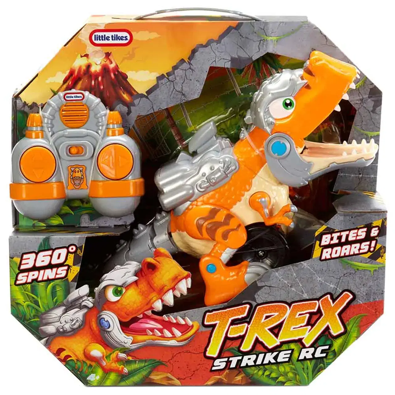 Little Tikes T-Rex Strike RC Walking Dinosaur (Ages 3+ Years) - toy product image