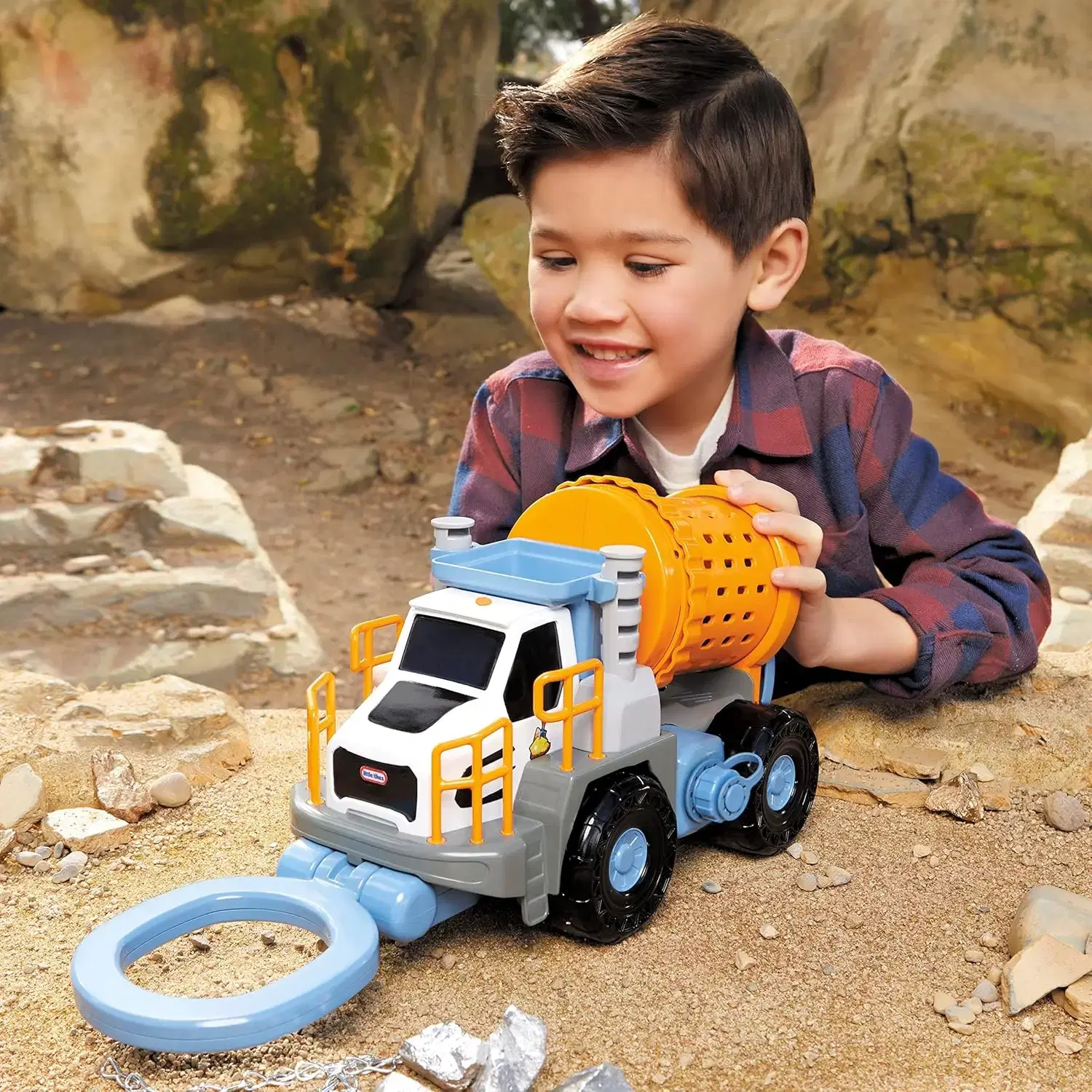 Little Tikes Big Adventures Metal Detector Mining Truck (Ages 3+) - toy product image