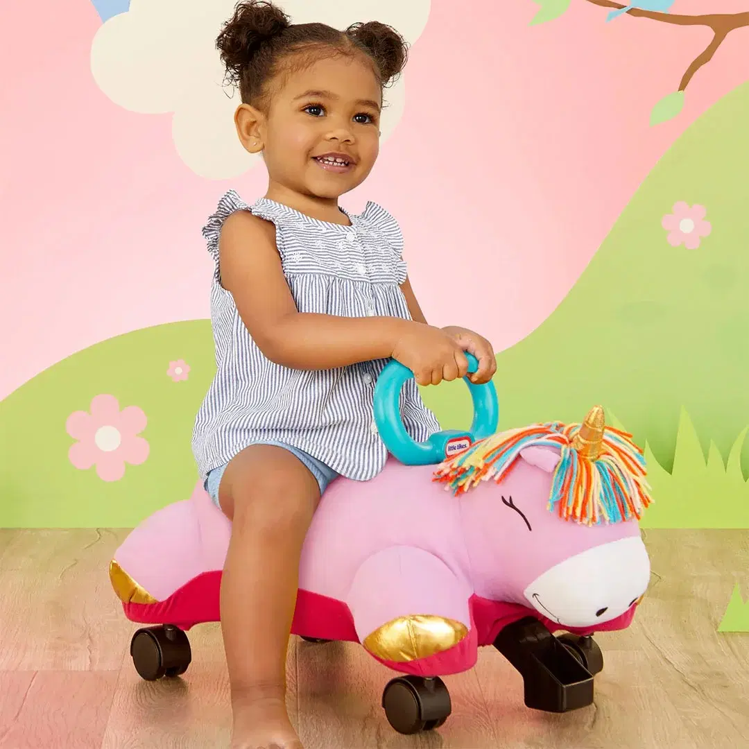 Little Tikes Pillow Racer — Unicorn (18 Months+) - toy product image